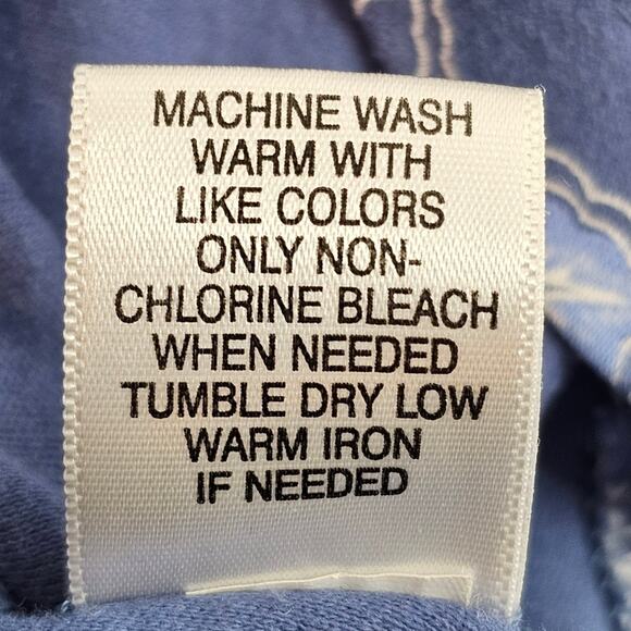 Croft and Barrow Scoop Nech Long Sleeve Floral Top Medium - Picture 7 of 7